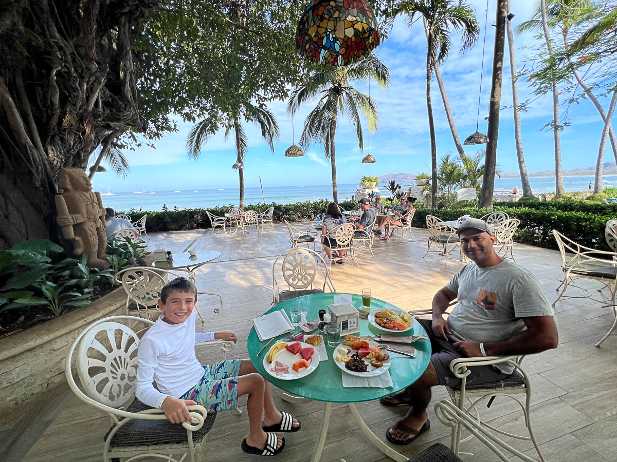 breakfast at Tamarindo Diria Hotel