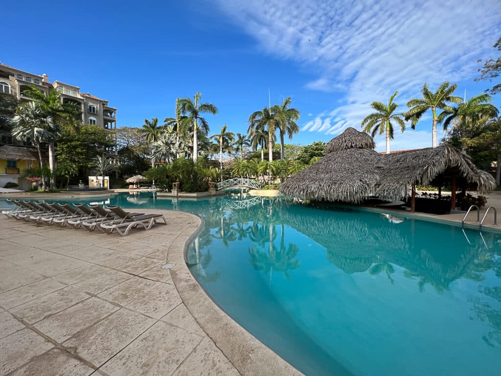 main pool at Tamarindo Diria Resort