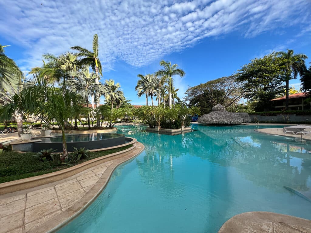 Lagoon pool at Tamarindo Diria Resort