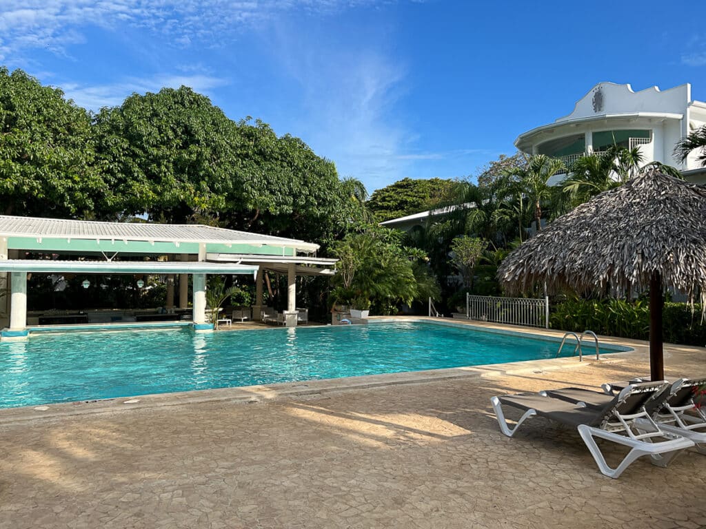 adult pool at Tamarindo Diria Resort