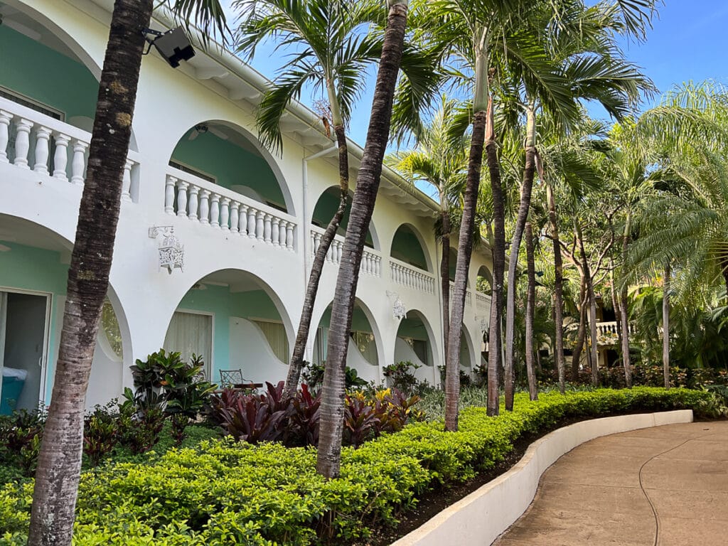 adult hotel area at Tamarindo Diria Resort