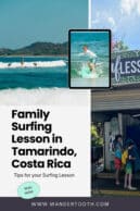 Tamarindo Costa Rica family surfing lesson tips