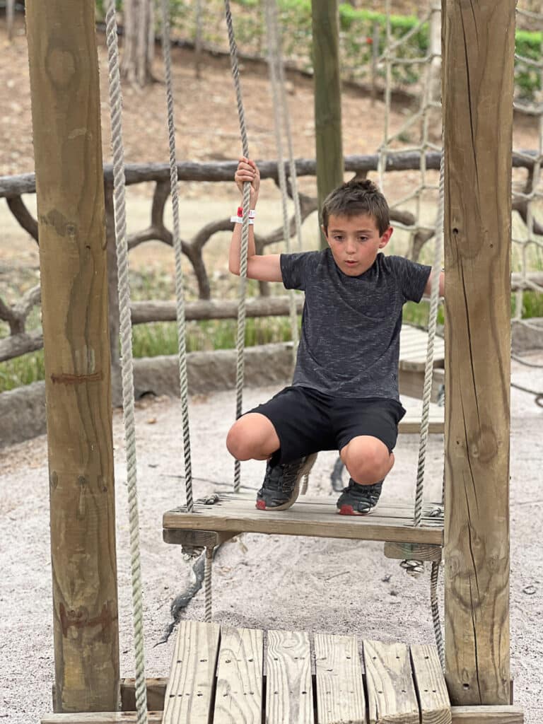 playground at Diamante Eco Adventure Park