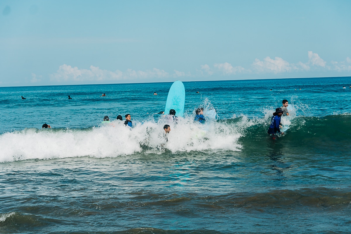 people surfing on Playa Tamarindo