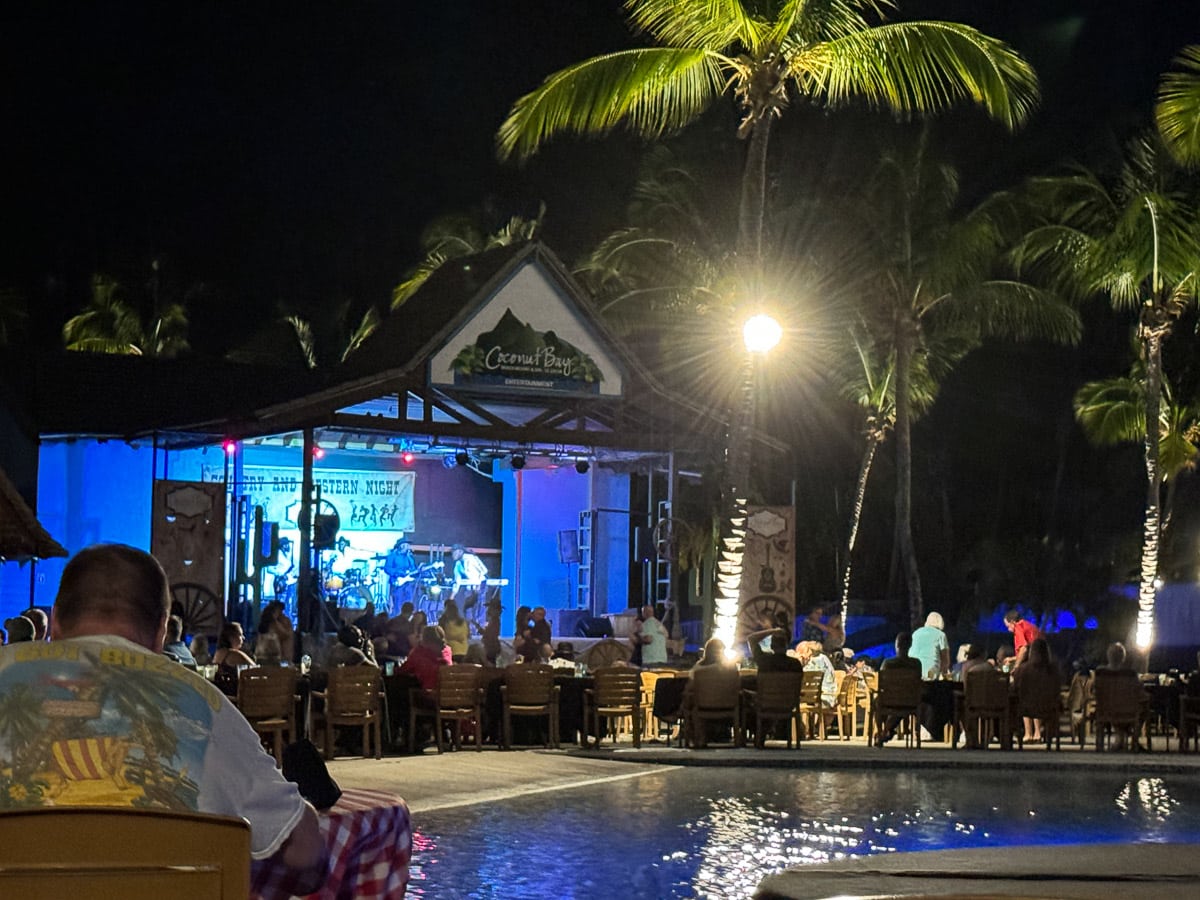 country western night at Coconut Bay Resort