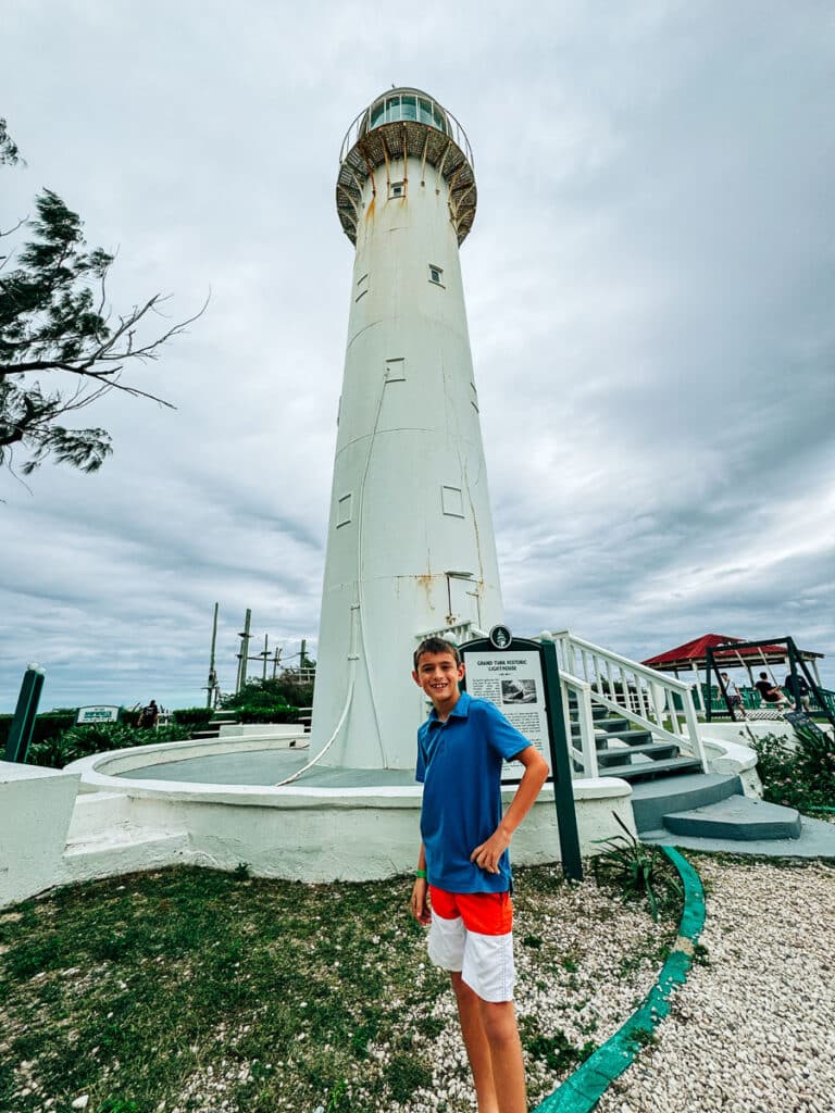 lighthouse on Grand Turk
