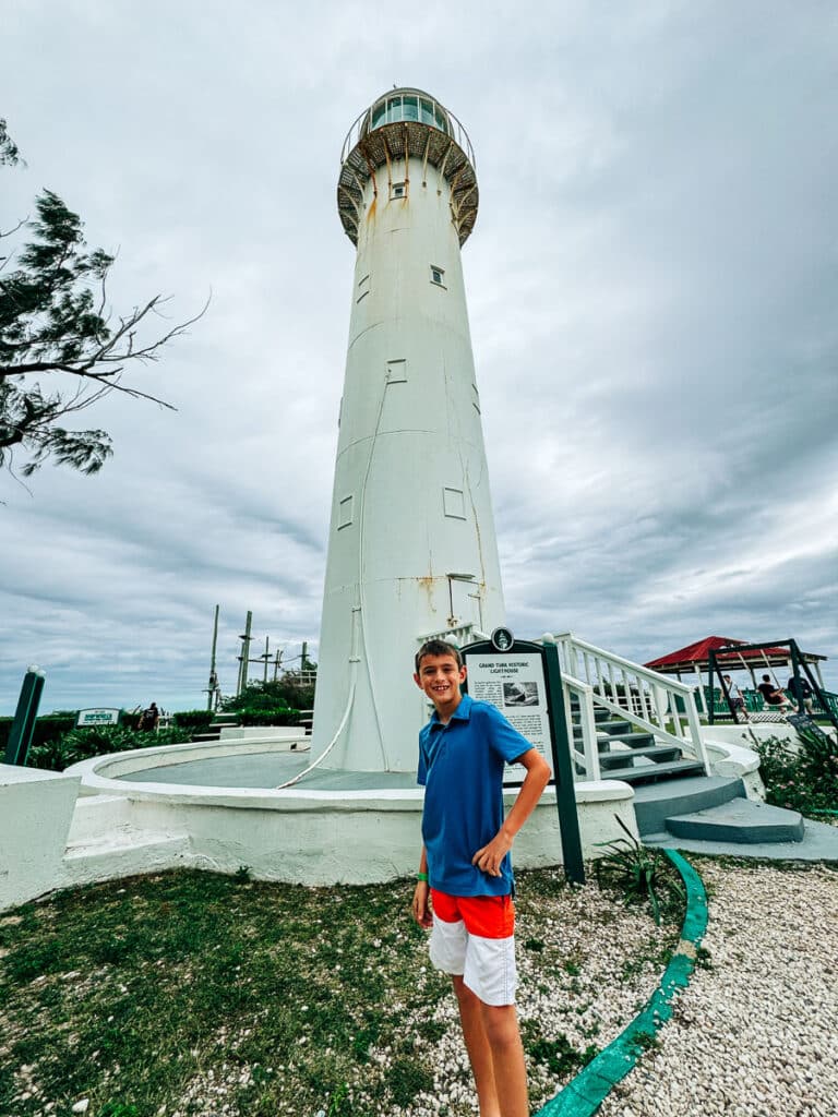lighthouse on Grand Turk