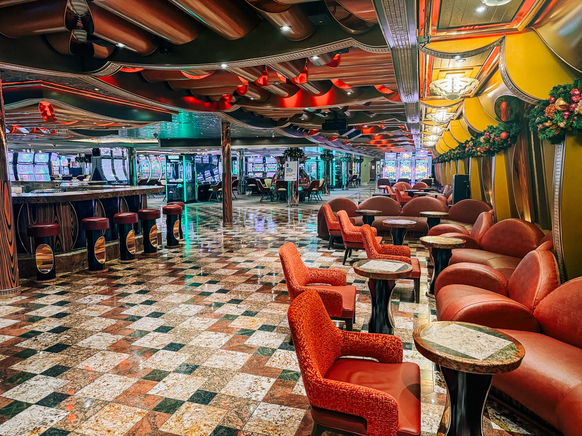 the casino on Carnival Freedom