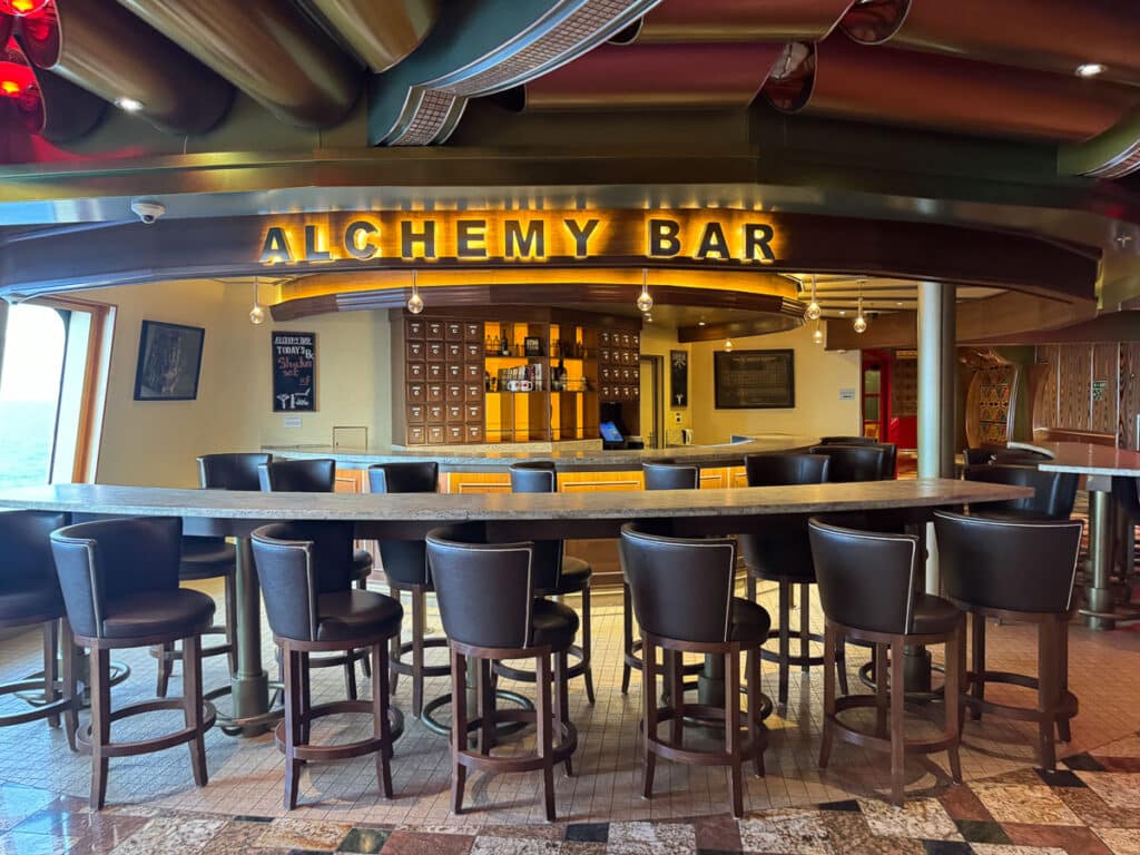 Alchemy Bar on Carnival Freedom