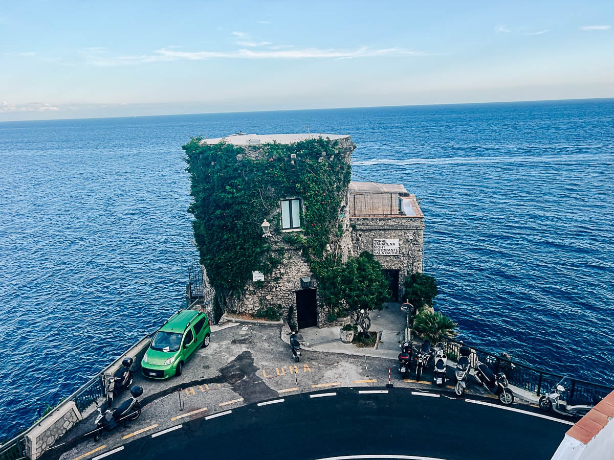 Saracen Tower at Hotel Luna Convento in Amalfi