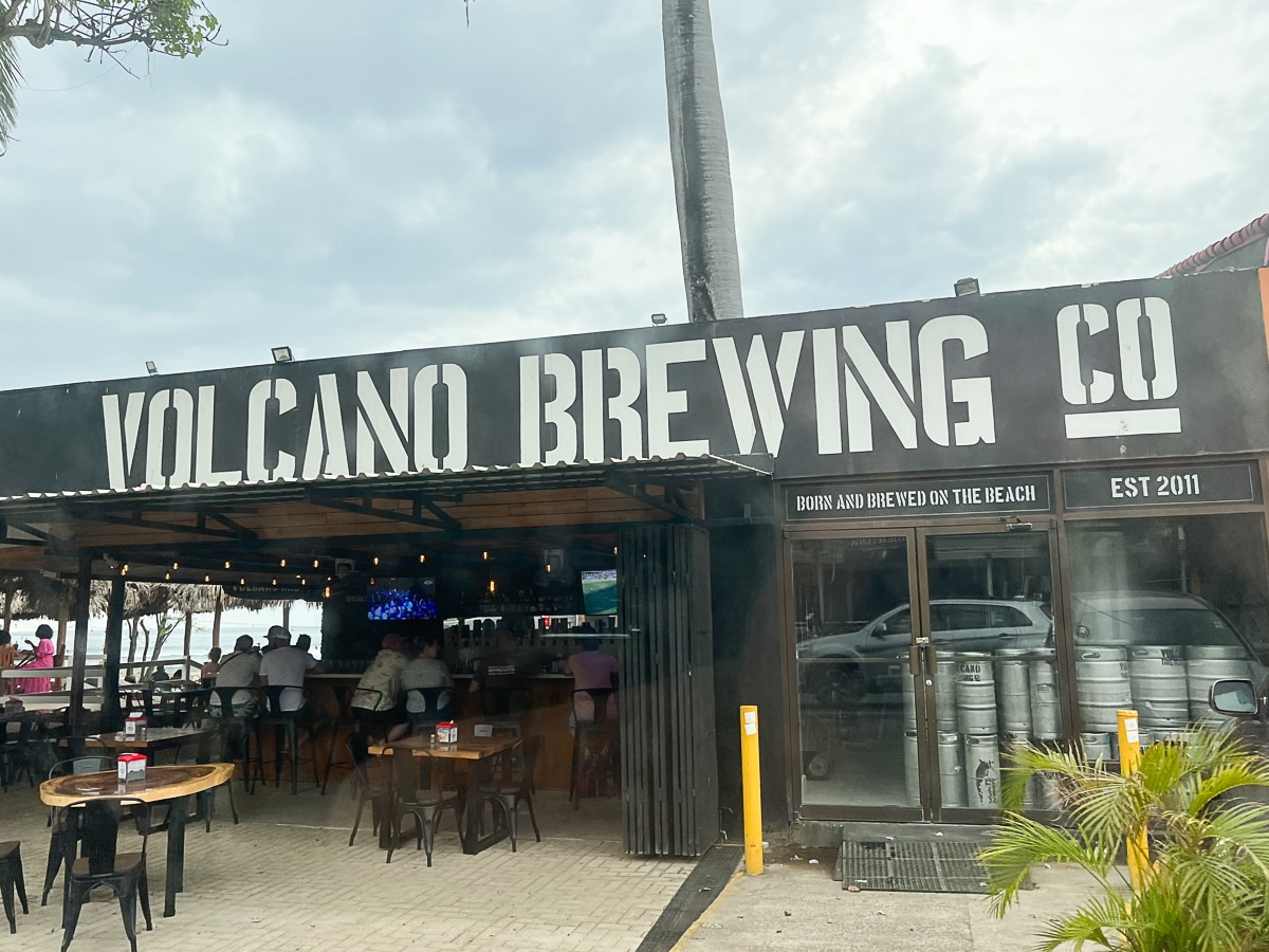 Volcano Brewing Company in Tamarindo