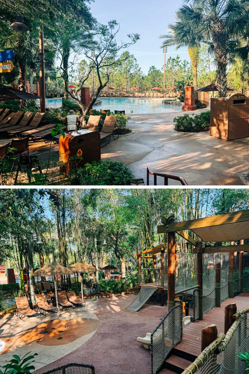 Kidani Village pool at Animal Kingdom Lodge