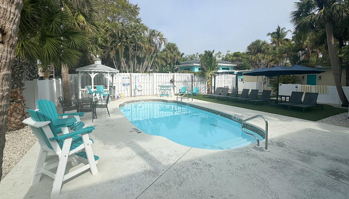 pool at Ringling Beach House