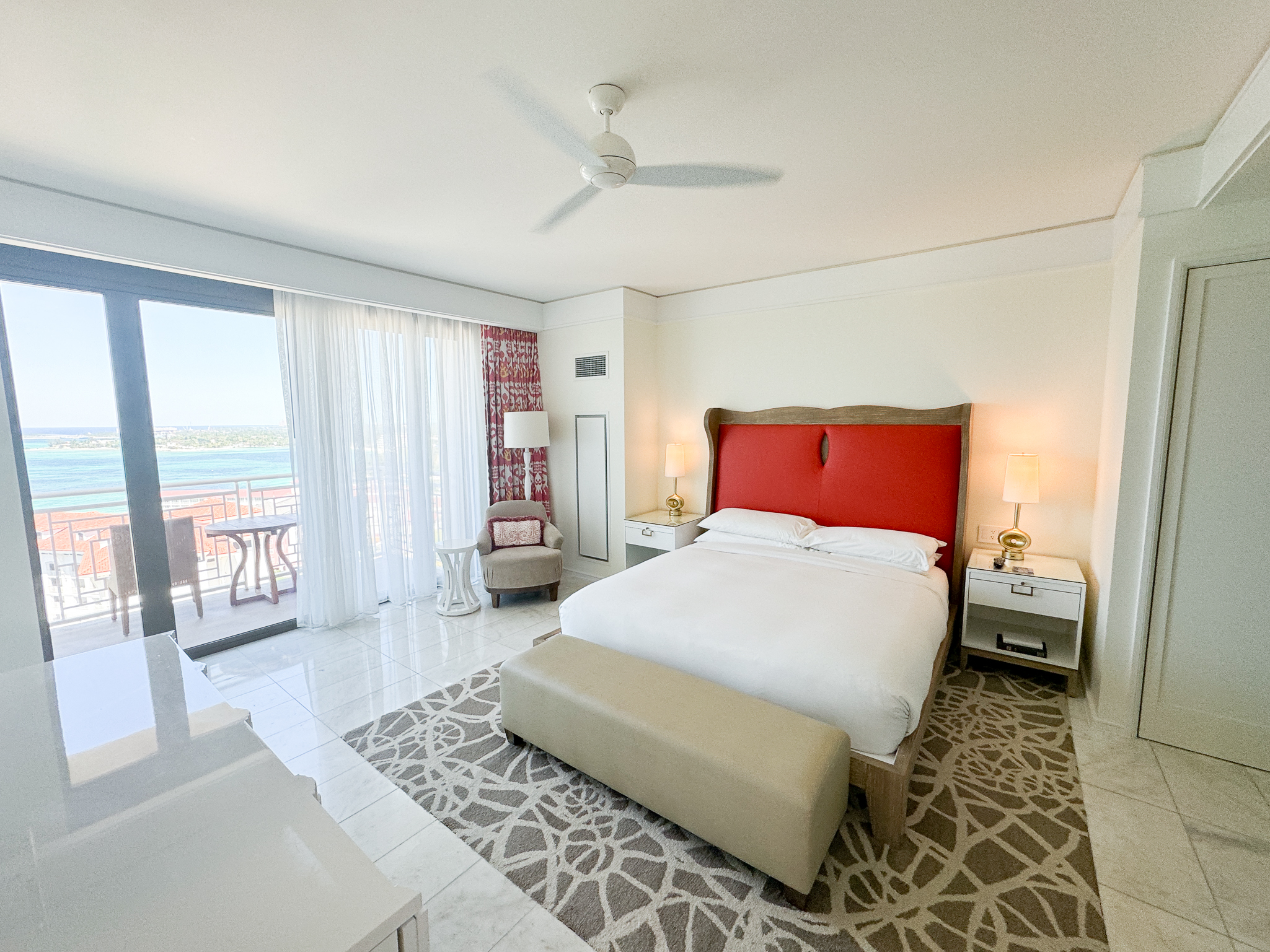 our One Bedroom Residence room at the Grand Hyatt Reserve at Baha Mar