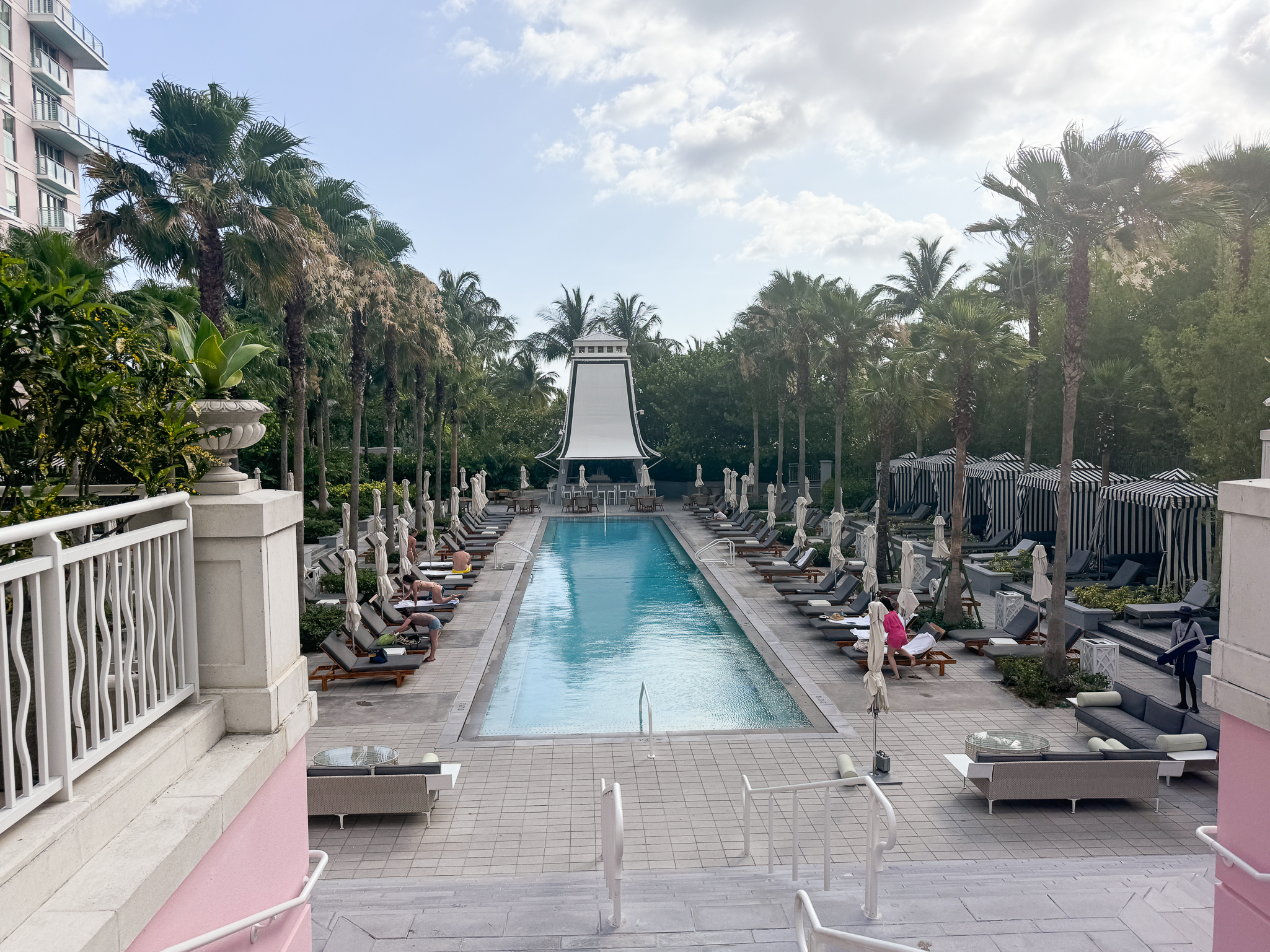 adult only pool at the SLS Hotel at Baha Mar