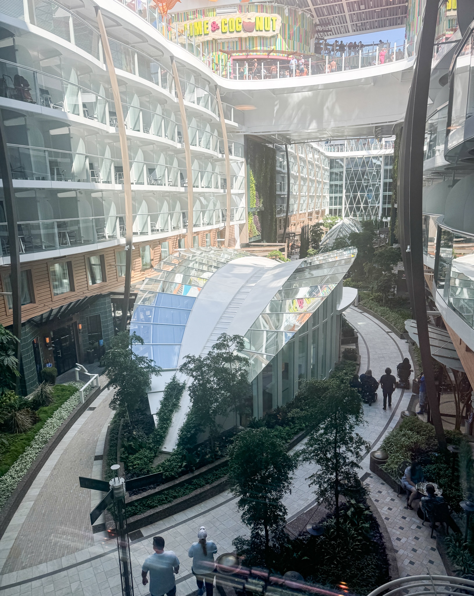 Central Park on Utopia of the Seas
