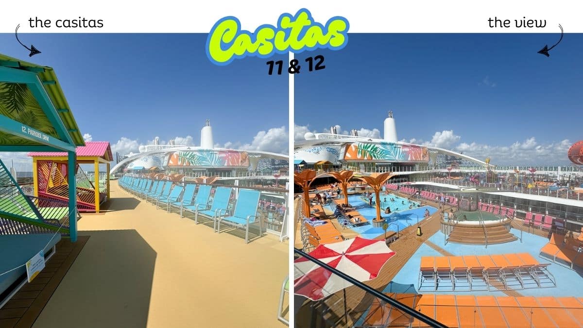 Casitas 11 & 12 on Utopia of the Seas
