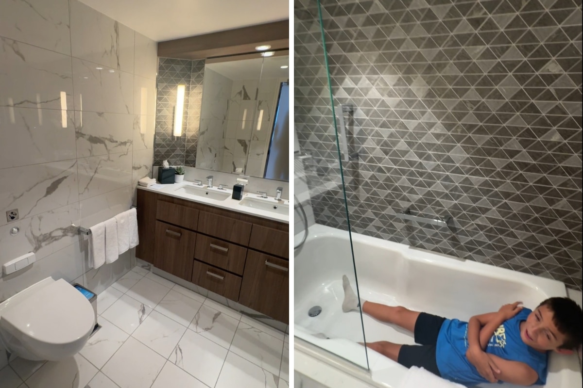 our grand suite bathroom