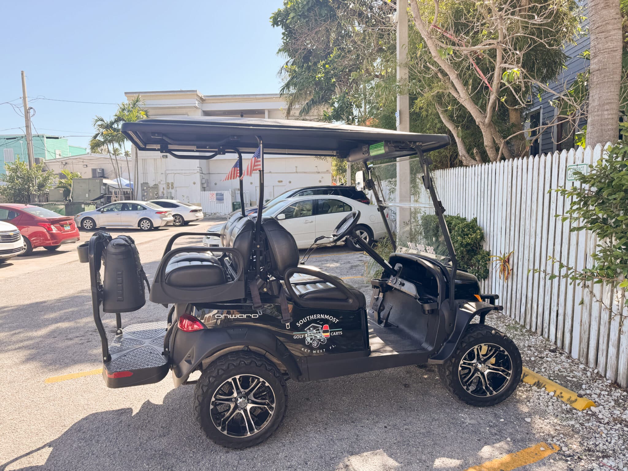 our golf cart rental from Southernmost Golf Carts