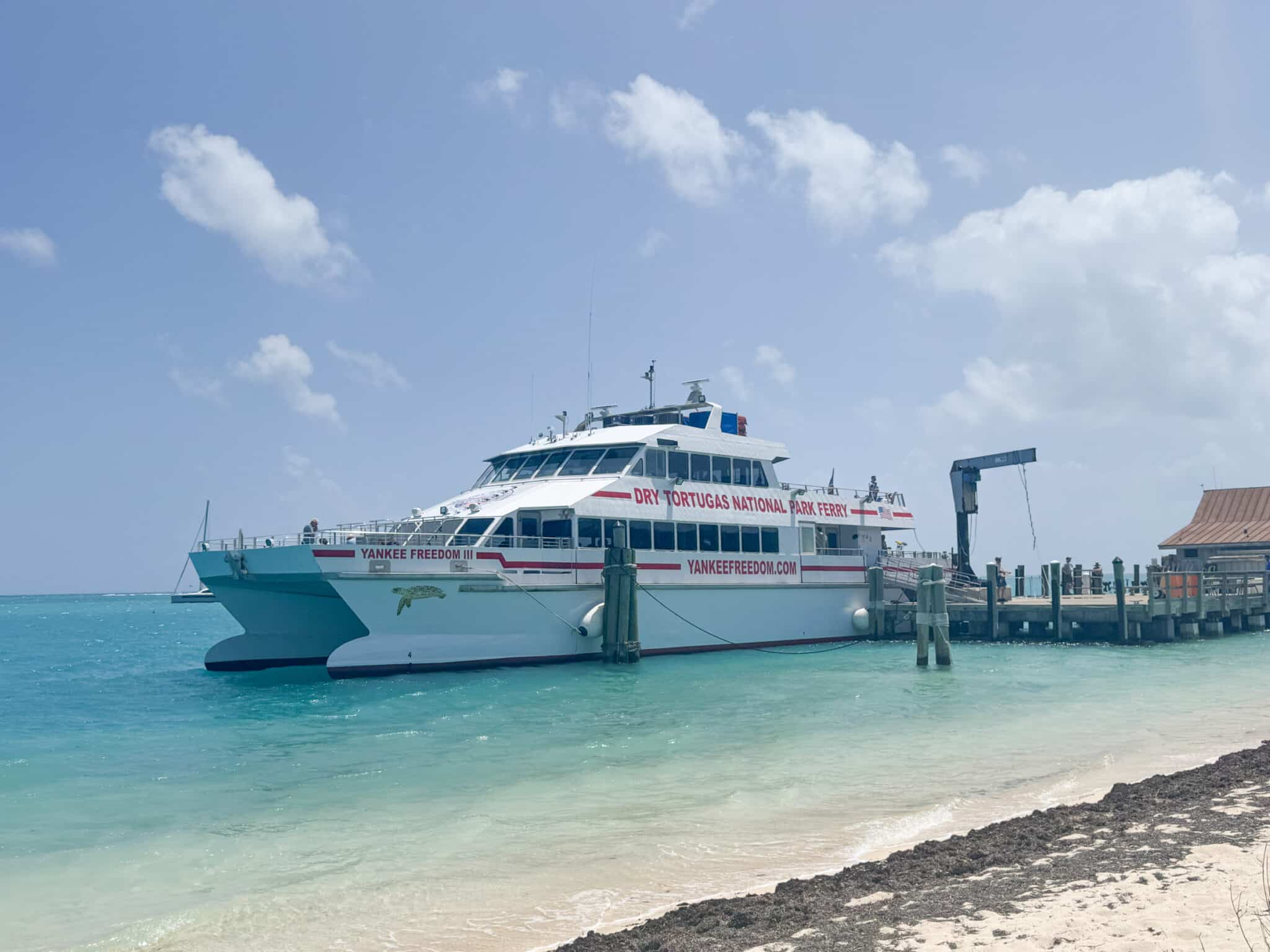 Yankee Freedom ferry to Dry Tortugas