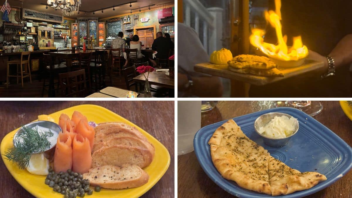 food at Santiago's Bodega in Key West