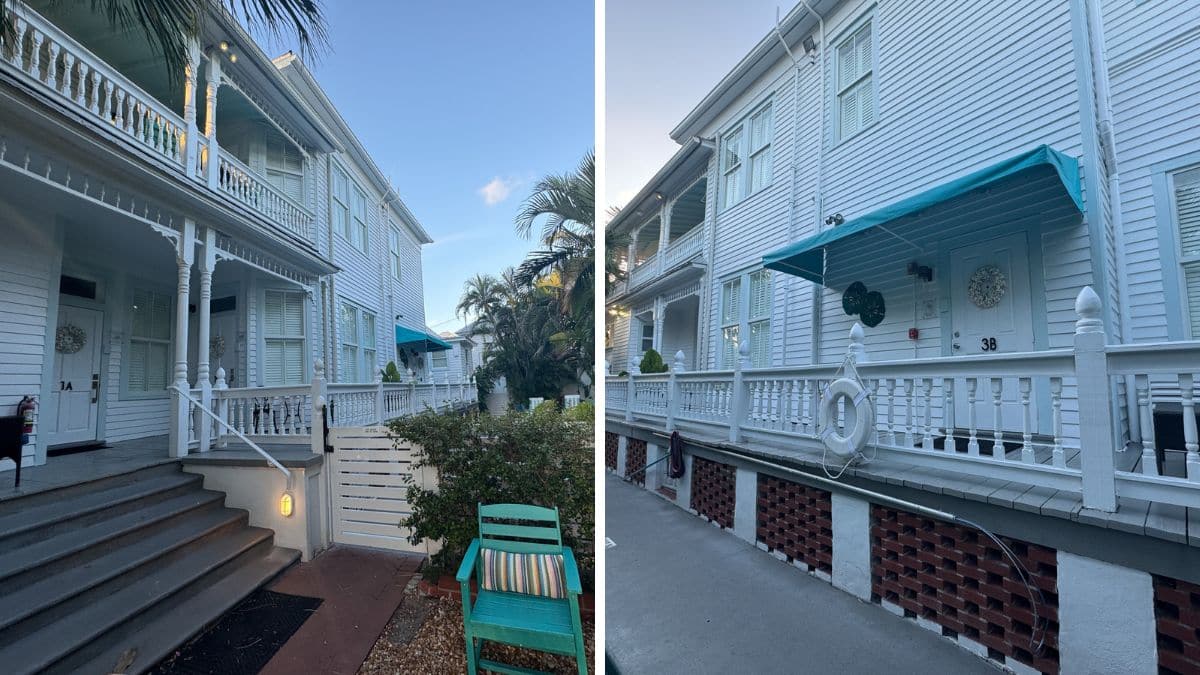 Rooms 1A, 1B, and 3B at Southernmost Point Guest House