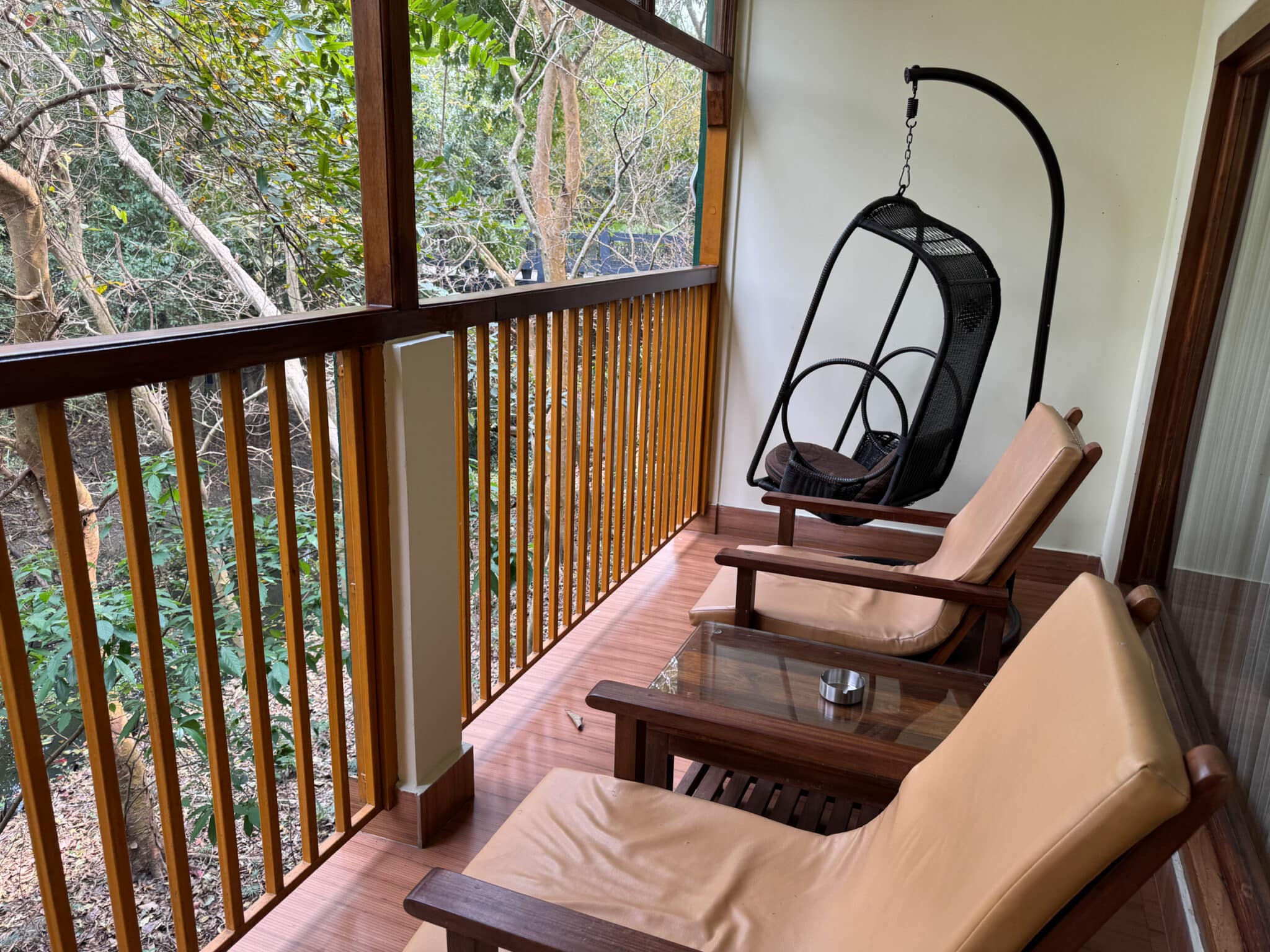 our room balcony at Hotel Borgos