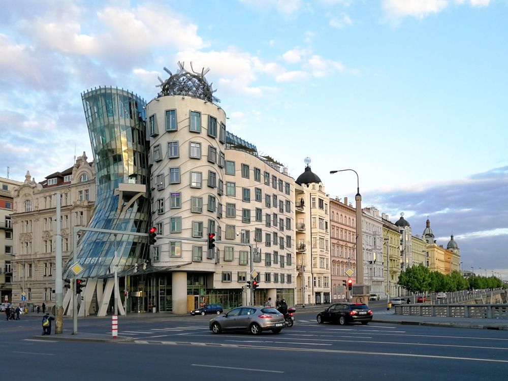Dancing house building Prague Dancing House Prague
