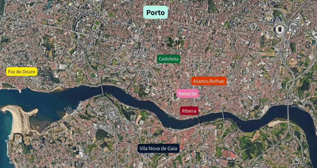 Porto neighborhoods