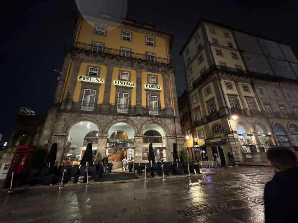 Pestana Vintage Porto Riberia Square Entrance
