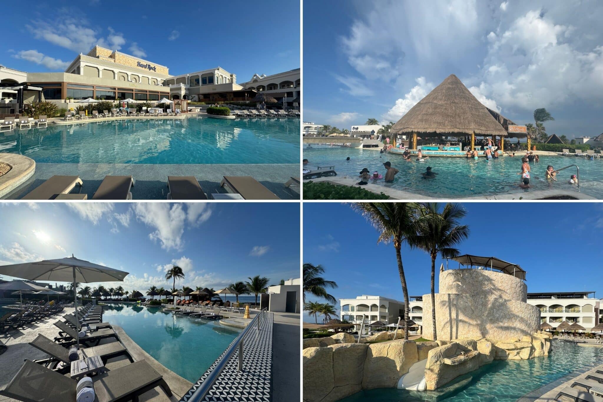 roja pool at Hard Rock RIviera Maya