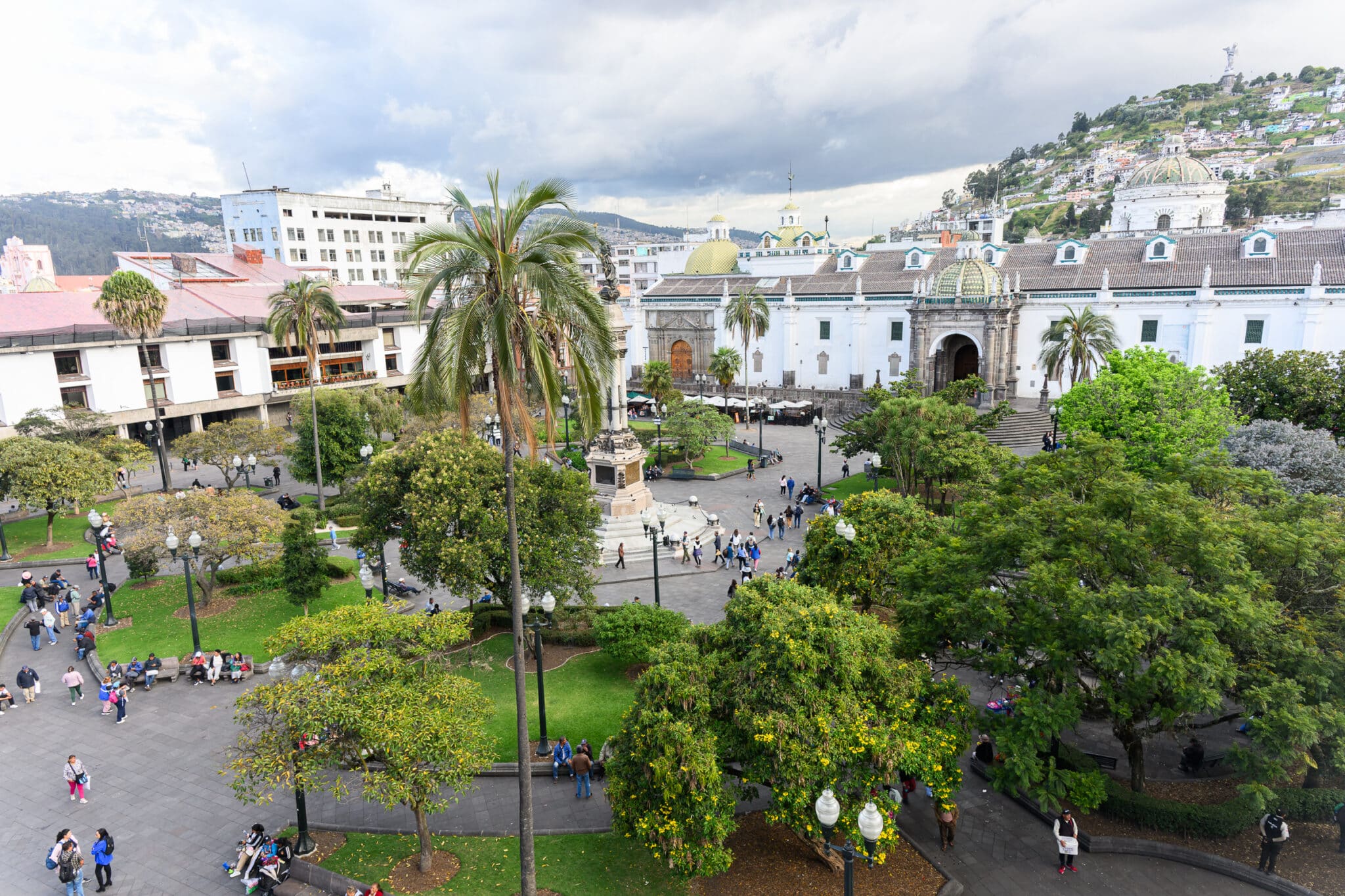 Plaza de la Indepencia in Quito