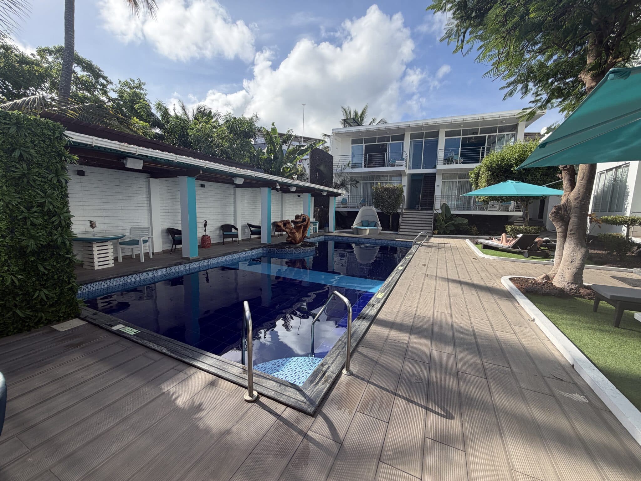 pool at hotel ikala galapagos