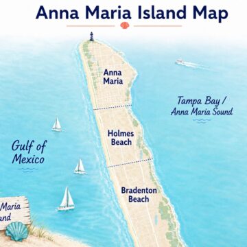 map of Anna Maria Island neighborhoods
